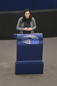 Plenartagung im Europäischen Parlament in Straßburg