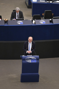 Plenartagung im Europäischen Parlament in Straßburg