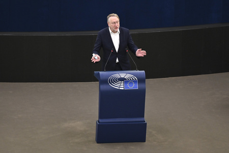 Plenartagung im Europäischen Parlament in Straßburg
