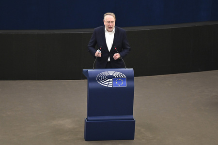 Plenartagung im Europäischen Parlament in Straßburg