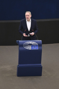 Plenartagung im Europäischen Parlament in Straßburg
