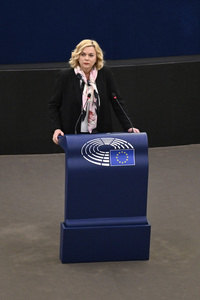 Plenartagung im Europäischen Parlament in Straßburg