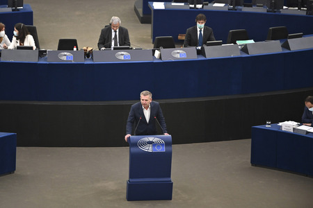 Plenartagung im Europäischen Parlament in Straßburg