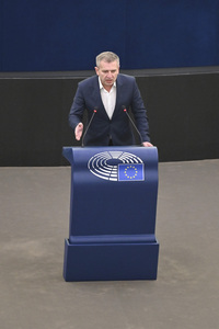 Plenartagung im Europäischen Parlament in Straßburg