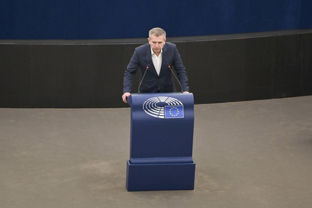 Plenartagung im Europäischen Parlament in Straßburg