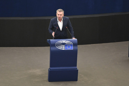 Plenartagung im Europäischen Parlament in Straßburg