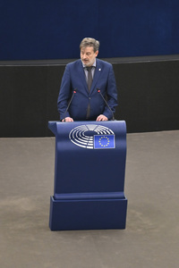 Plenartagung im Europäischen Parlament in Straßburg