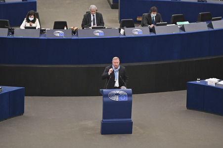 Plenartagung im Europäischen Parlament in Straßburg