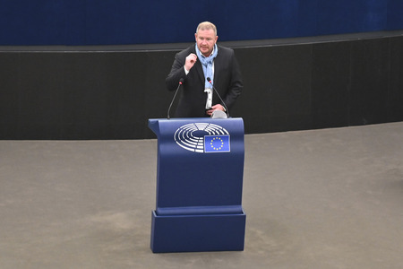 Plenartagung im Europäischen Parlament in Straßburg