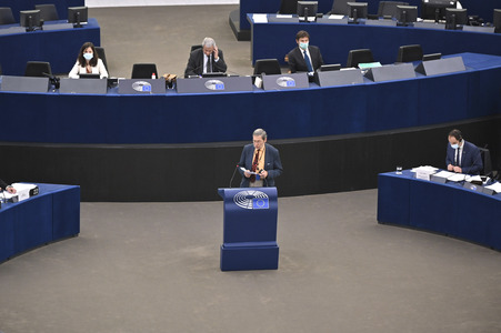 Plenartagung im Europäischen Parlament in Straßburg