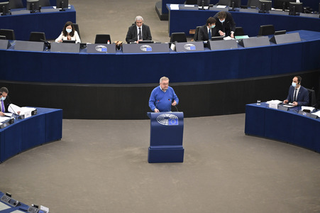 Plenartagung im Europäischen Parlament in Straßburg