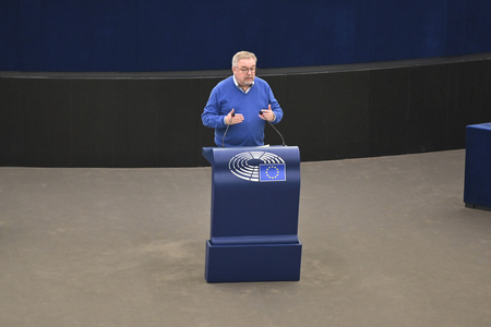 Plenartagung im Europäischen Parlament in Straßburg