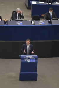 Plenartagung im Europäischen Parlament in Straßburg