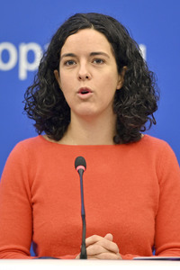 Pressekonferenz im Europäischen Parlament in Straßburg