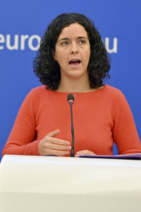 Pressekonferenz im Europäischen Parlament in Straßburg