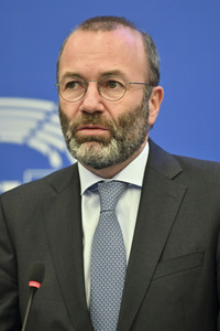 Pressekonferenz im Europäischen Parlament in Straßburg