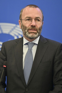 Pressekonferenz im Europäischen Parlament in Straßburg