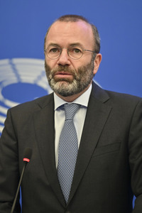 Pressekonferenz im Europäischen Parlament in Straßburg