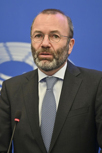 Pressekonferenz im Europäischen Parlament in Straßburg