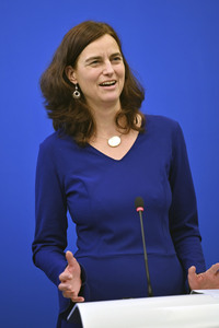 Pressekonferenz im Europäischen Parlament in Straßburg