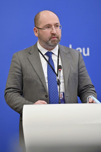 Pressekonferenz im Europäischen Parlament in Straßburg