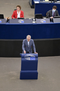 Plenartagung im Europäischen Parlament in Straßburg