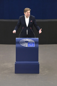 Plenartagung im Europäischen Parlament in Straßburg