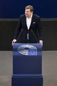 Plenartagung im Europäischen Parlament in Straßburg