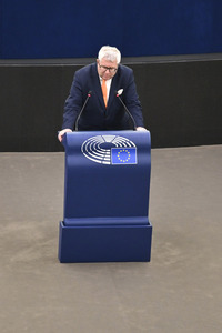 Plenartagung im Europäischen Parlament in Straßburg