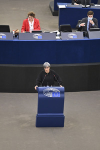 Plenartagung im Europäischen Parlament in Straßburg