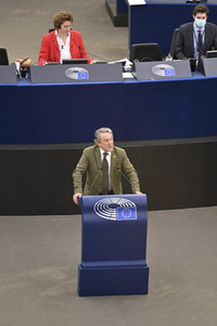 Plenartagung im Europäischen Parlament in Straßburg