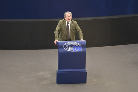 Plenartagung im Europäischen Parlament in Straßburg