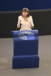 Plenartagung im Europäischen Parlament in Straßburg