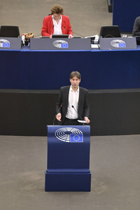 Plenartagung im Europäischen Parlament in Straßburg