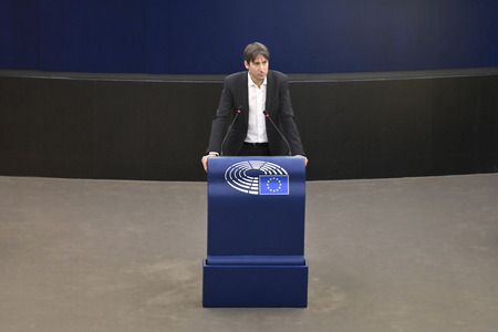 Plenartagung im Europäischen Parlament in Straßburg