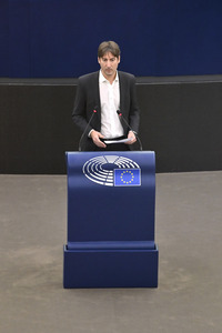 Plenartagung im Europäischen Parlament in Straßburg