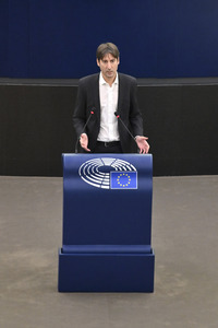 Plenartagung im Europäischen Parlament in Straßburg