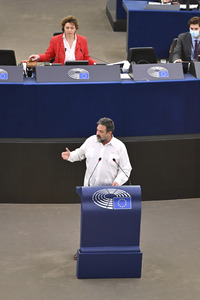 Plenartagung im Europäischen Parlament in Straßburg