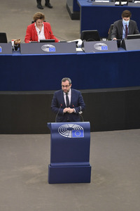 Plenartagung im Europäischen Parlament in Straßburg