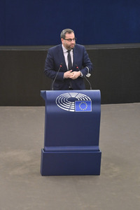 Plenartagung im Europäischen Parlament in Straßburg