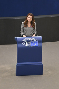 Plenartagung im Europäischen Parlament in Straßburg
