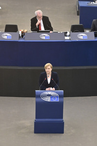 Plenartagung im Europäischen Parlament in Straßburg