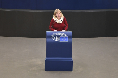 Plenartagung im Europäischen Parlament in Straßburg