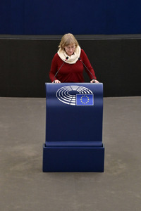 Plenartagung im Europäischen Parlament in Straßburg