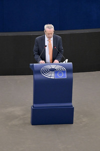 Plenartagung im Europäischen Parlament in Straßburg