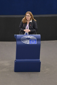 Plenartagung im Europäischen Parlament in Straßburg