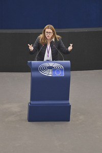 Plenartagung im Europäischen Parlament in Straßburg