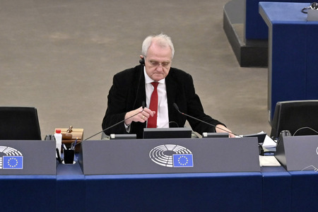 Plenartagung im Europäischen Parlament in Straßburg