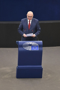 Plenartagung im Europäischen Parlament in Straßburg