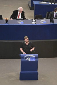 Plenartagung im Europäischen Parlament in Straßburg